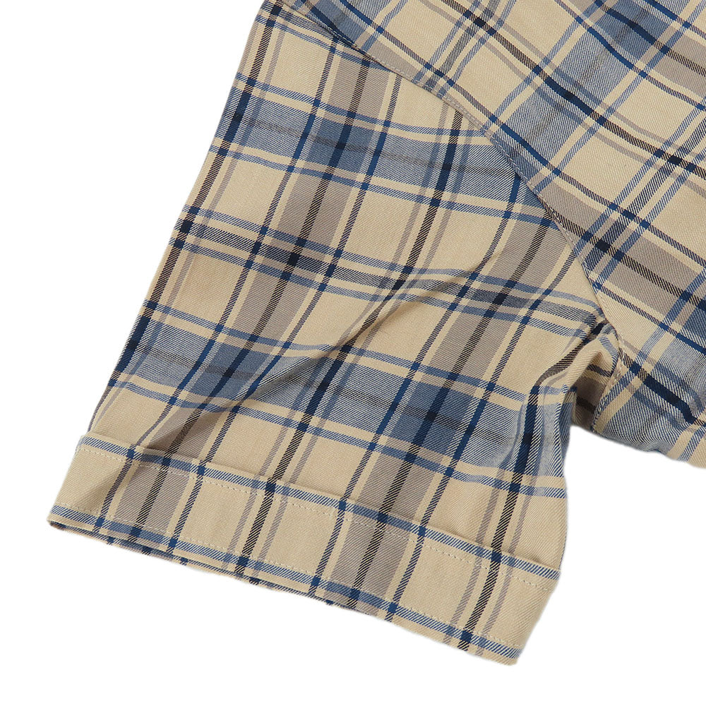 DAKS Polyester Cotton Check Shirt Skirt Set