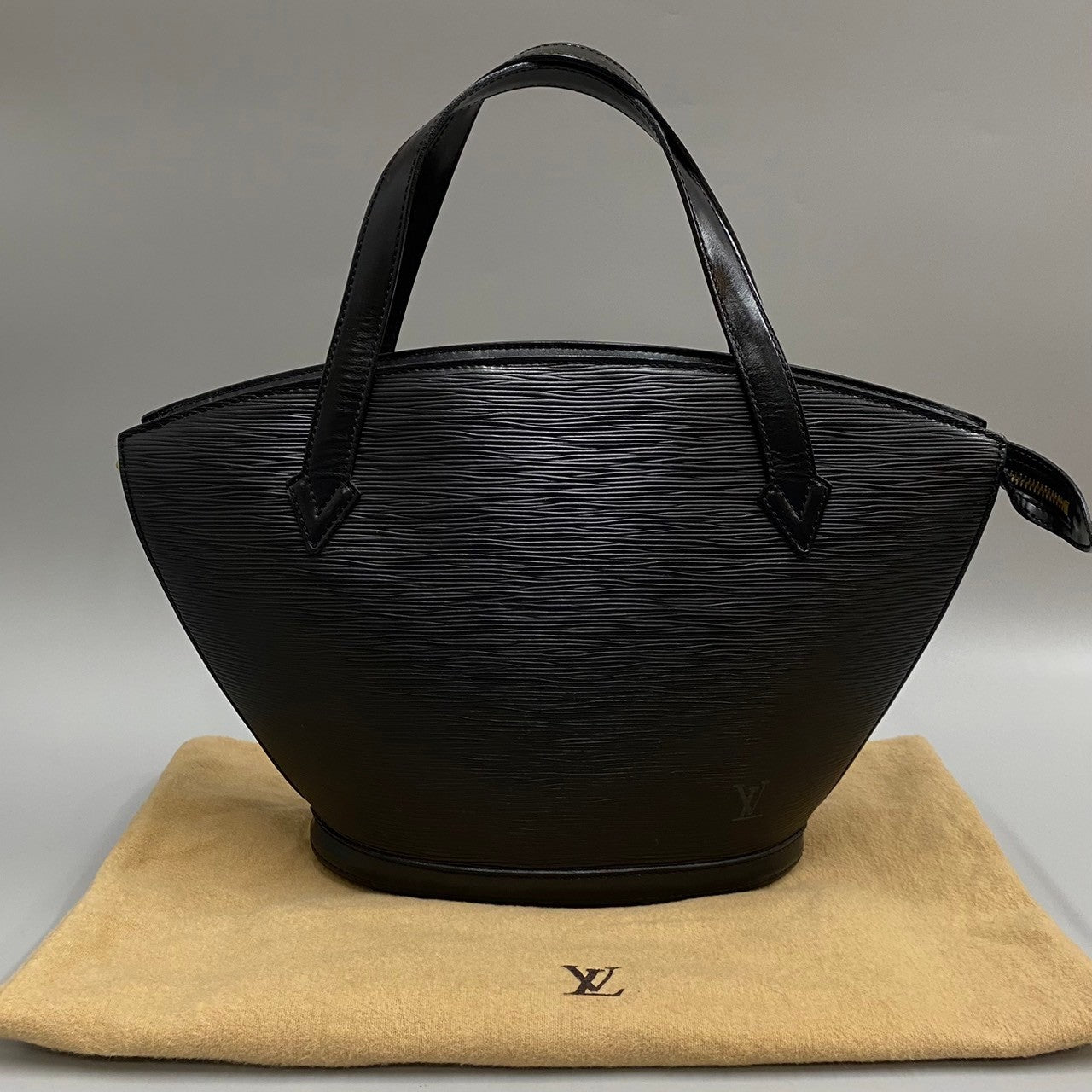 Louis Vuitton Saint-Jacques Leather Tote Bag M52272 in Good condition