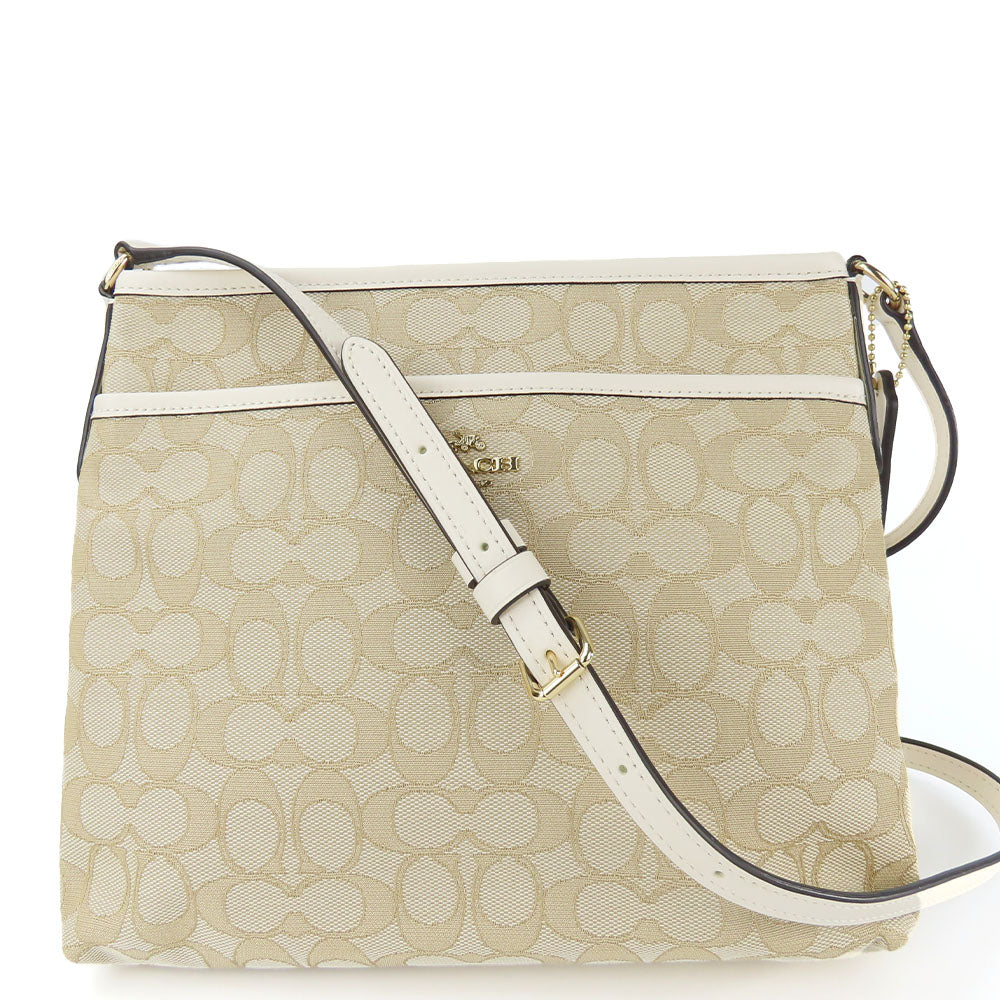 Coach Canvas Leather Shoulder Bag F29960