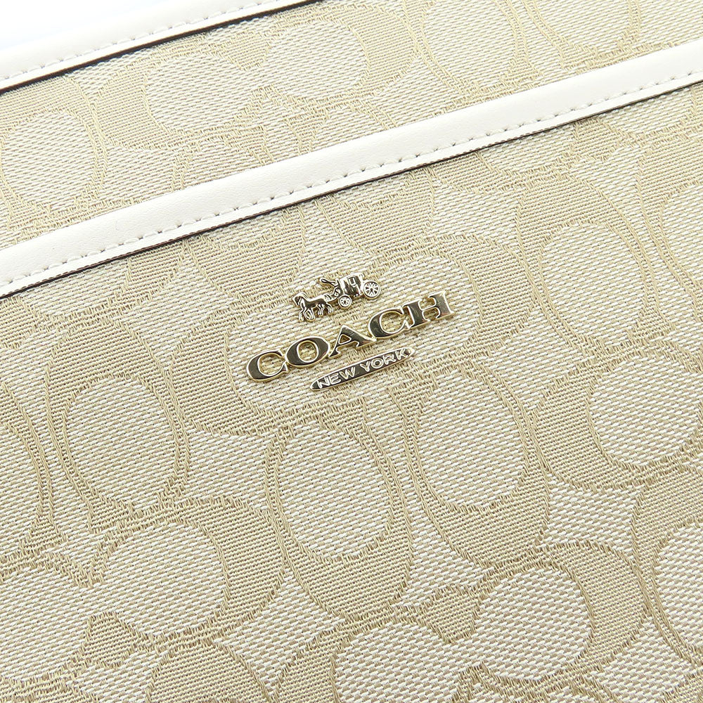 Coach Canvas Leather Shoulder Bag F29960