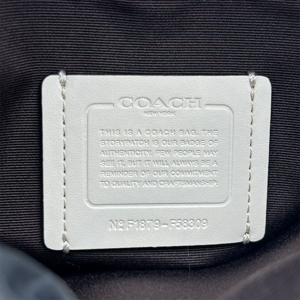 Coach F58309 PVC Leather Shoulder Bag