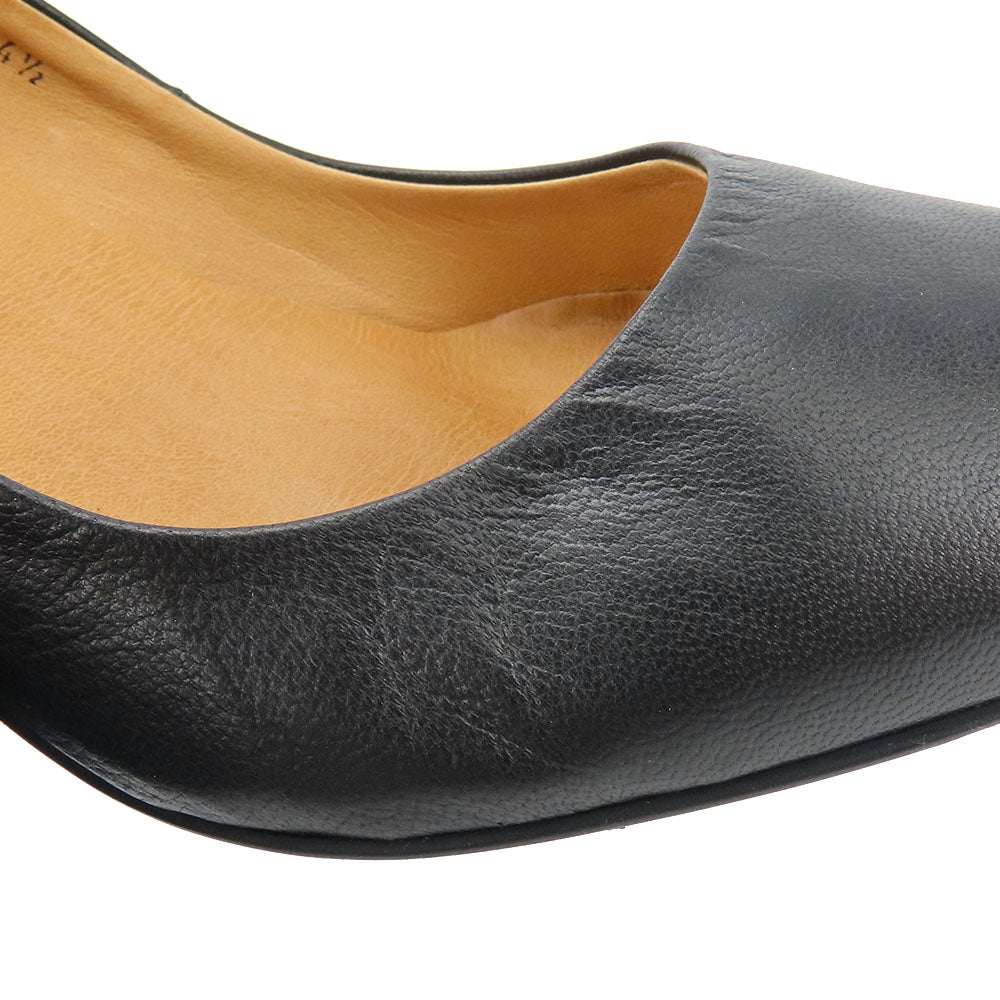 RABOKIGOSHI Works Leather Pumps Black