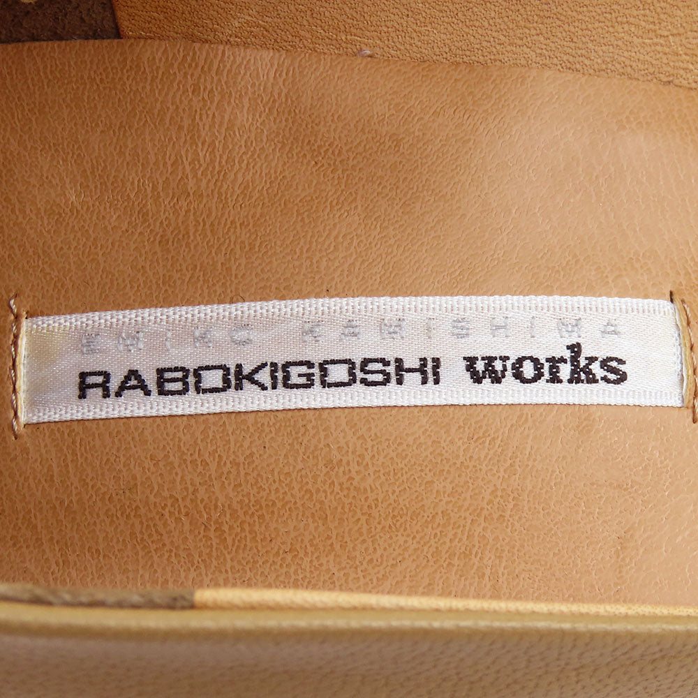 RABOKIGOSHI Works Leather Pumps