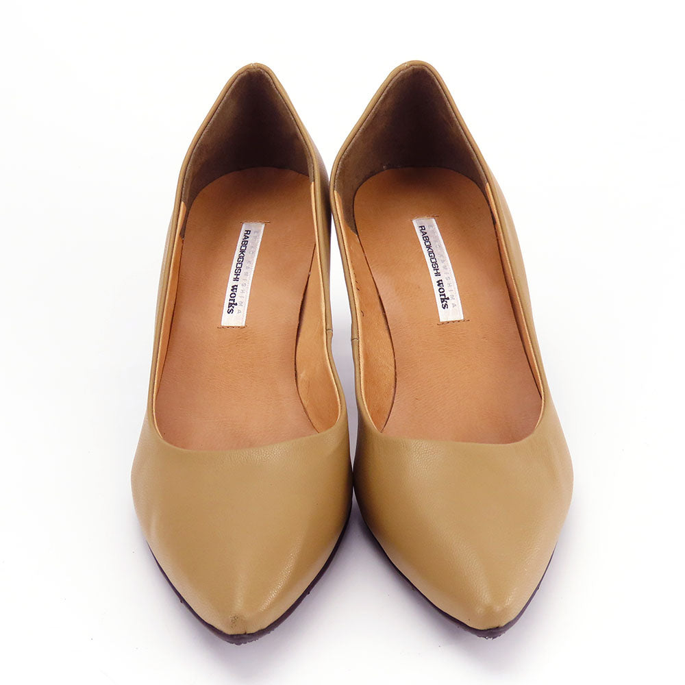 RABOKIGOSHI Works Leather Pumps