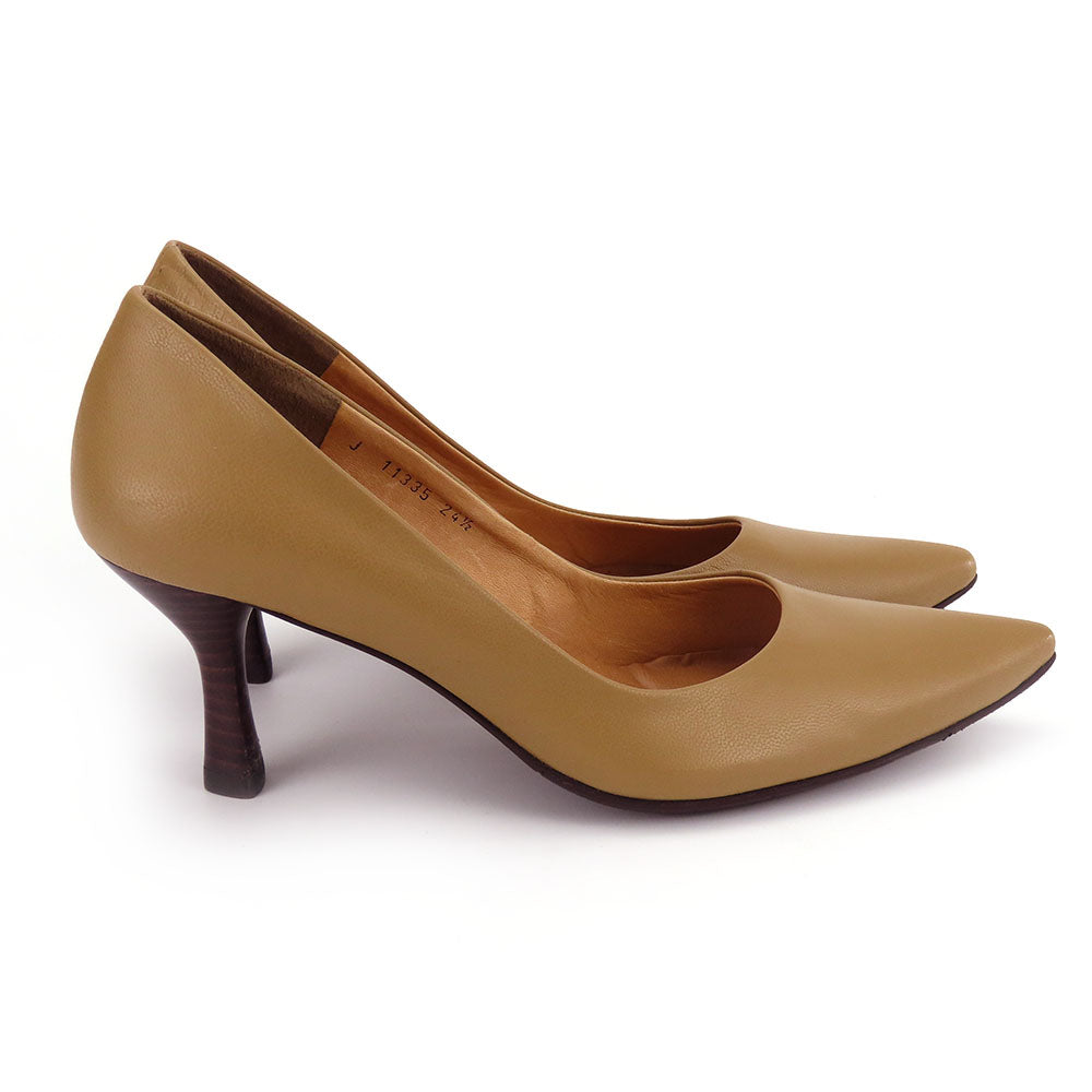 RABOKIGOSHI Works Leather Pumps