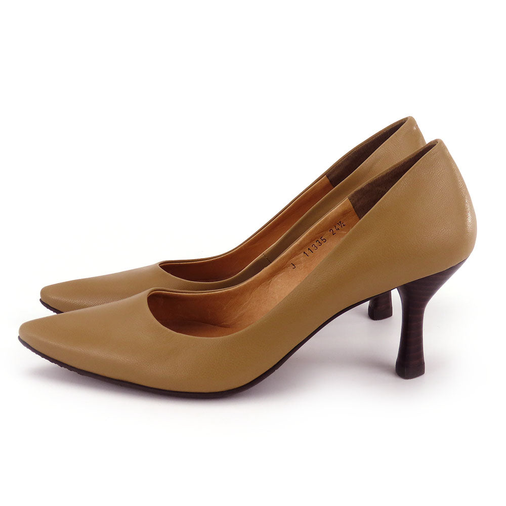 RABOKIGOSHI Works Leather Pumps