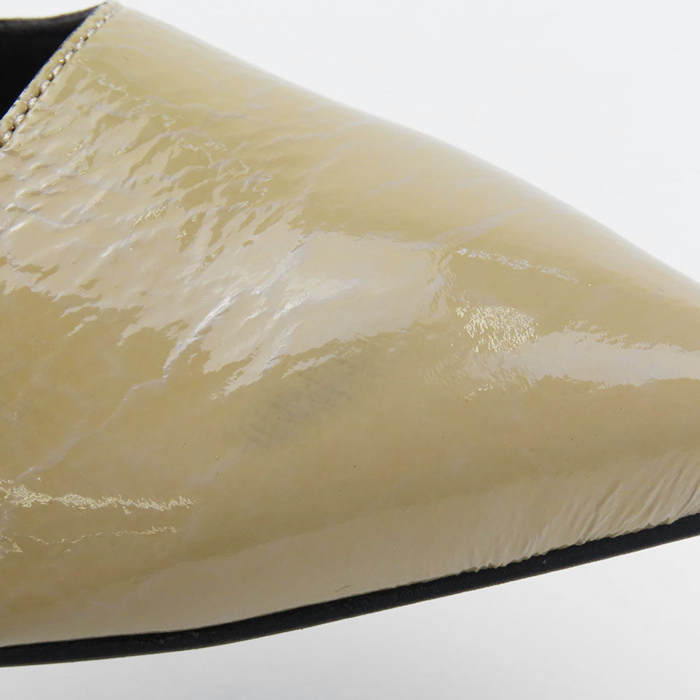 RABOKIGOSHI Works Leather Enamel Pumps