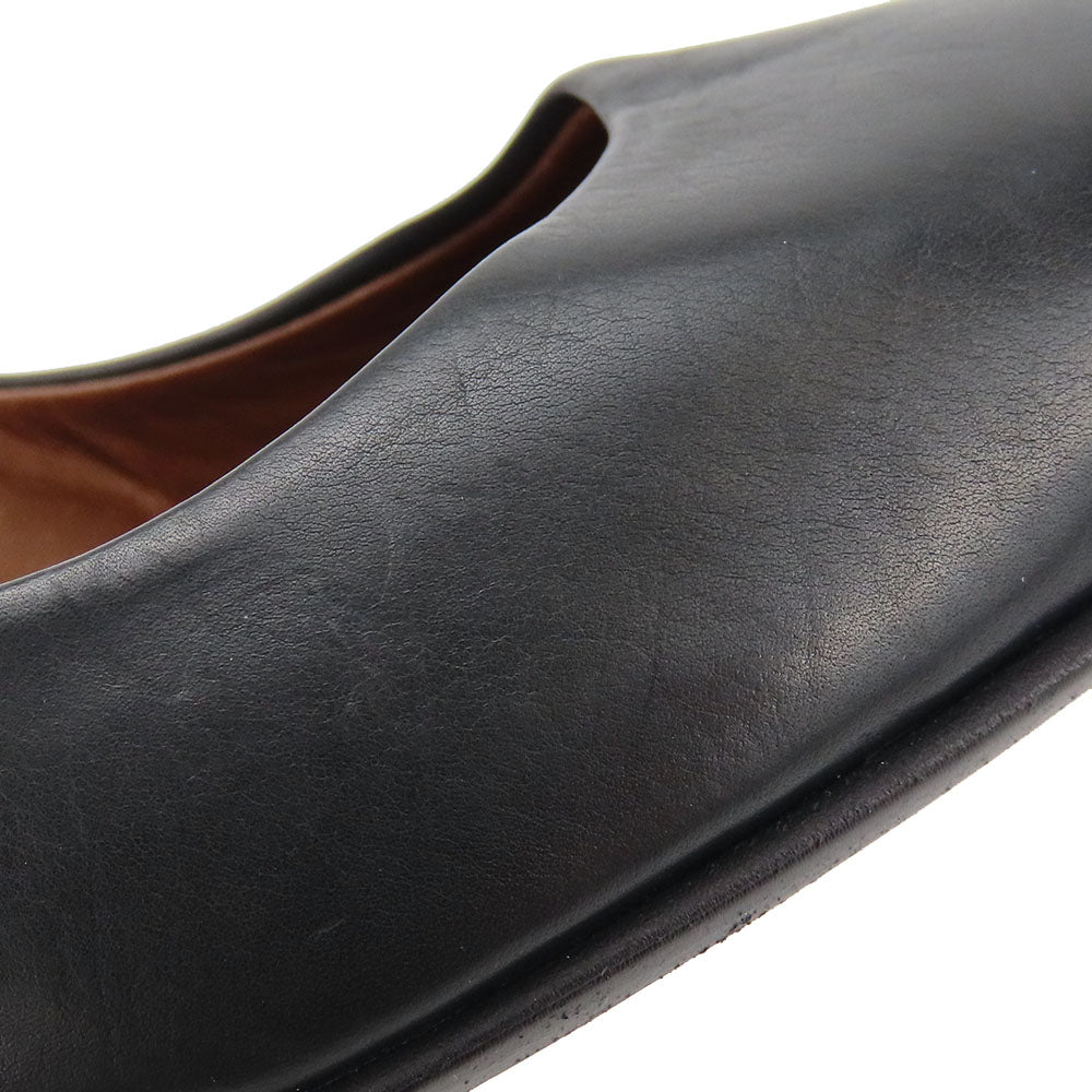 RABOKIGOSHI Works Leather Pumps Black