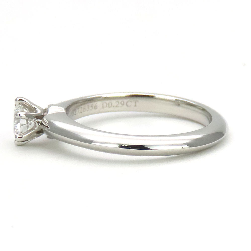 Tiffany & Co Pt950 Diamond Ring Solitaire