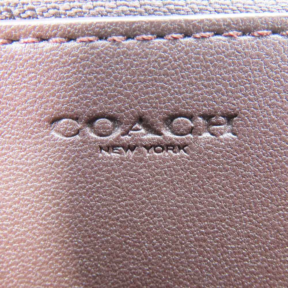 Coach C7301 Leather Shoulder Bag Black