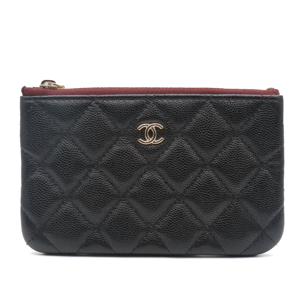 Chanel Caviar Skin Pouch AP4020