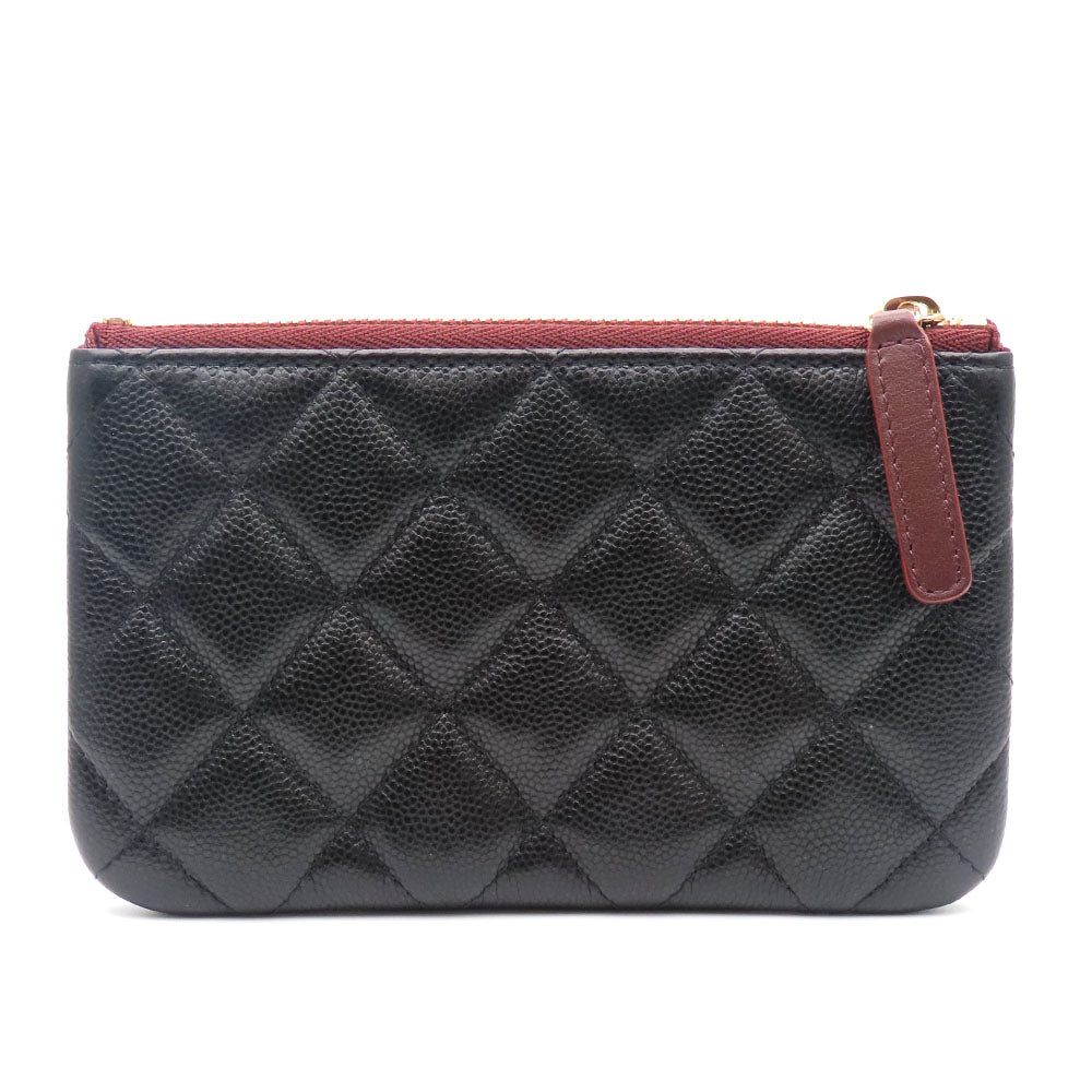 Chanel Caviar Skin Pouch AP4020