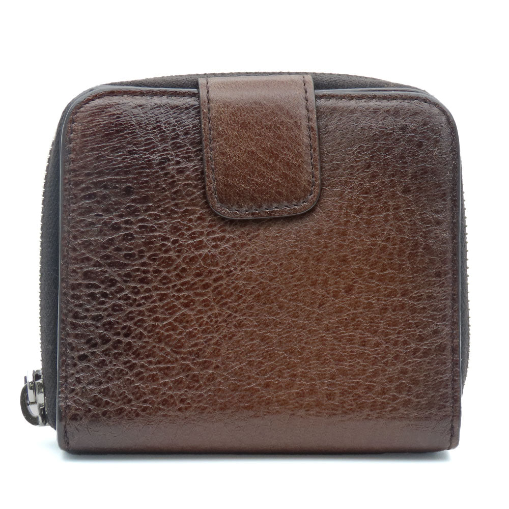 Prada Leather Bifold Wallet 1M0522 Brown