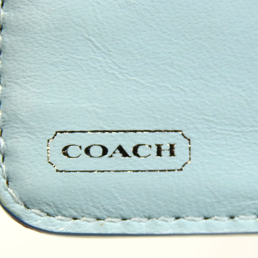 Coach Canvas Leather Bifold Wallet