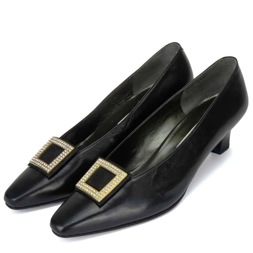 NINA RICCI Leather Pumps Black