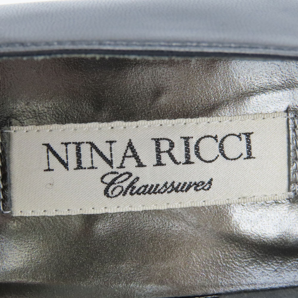 NINA RICCI Leather Pumps Black