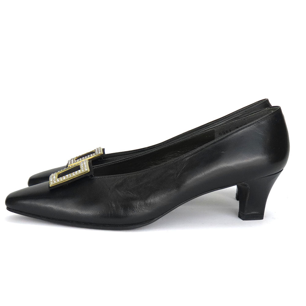 NINA RICCI Leather Pumps Black