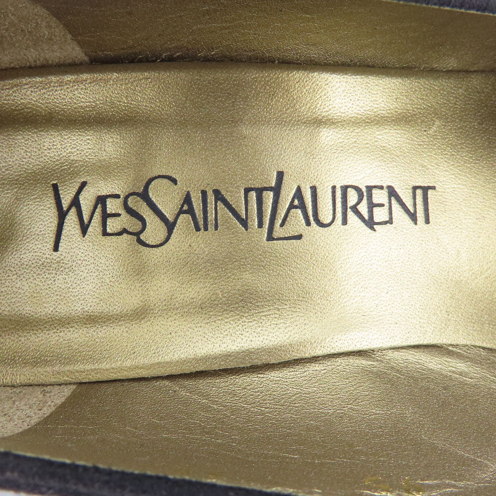 Yves Saint Laurent Suede Pumps Black