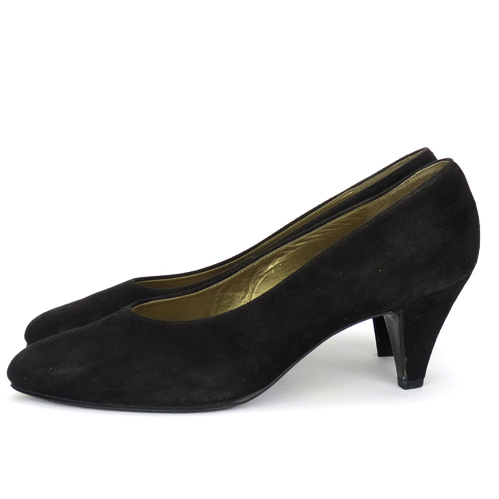 Yves Saint Laurent Suede Pumps Black