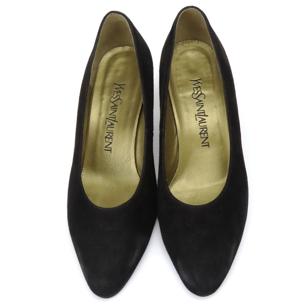 Yves Saint Laurent Suede Pumps Black