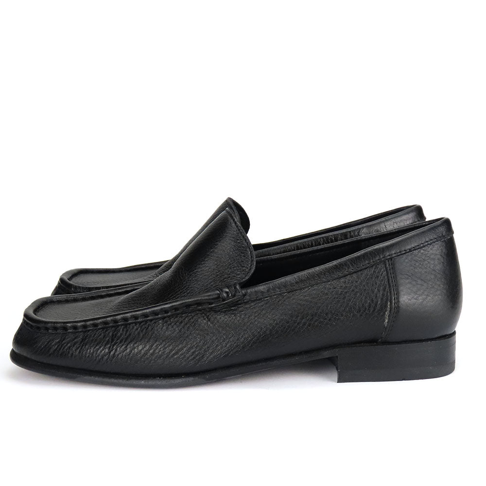 Bally Leather Loafers Black