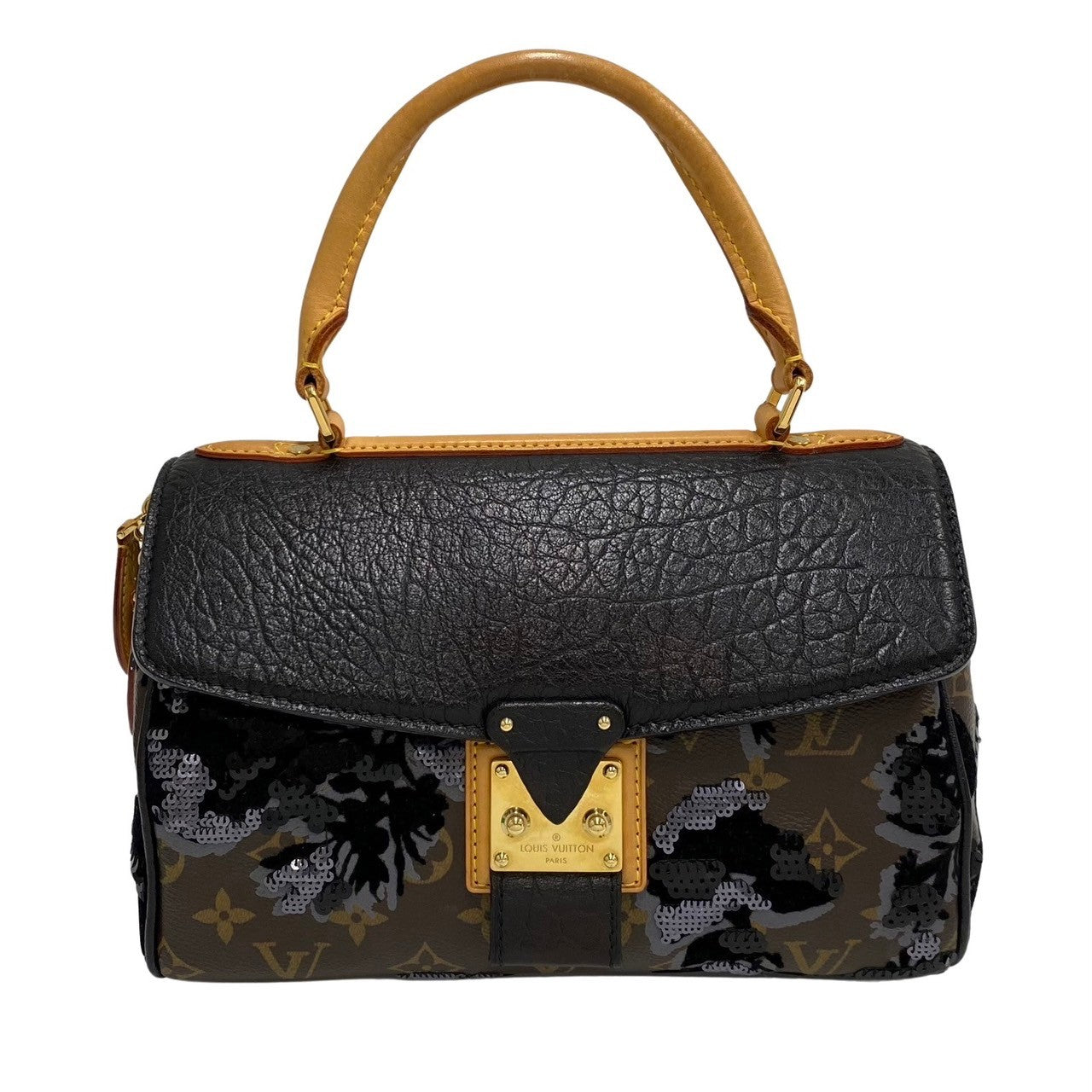 Louis Vuitton De Jais Carrousel Leather Handbag M40434 in Excellent condition