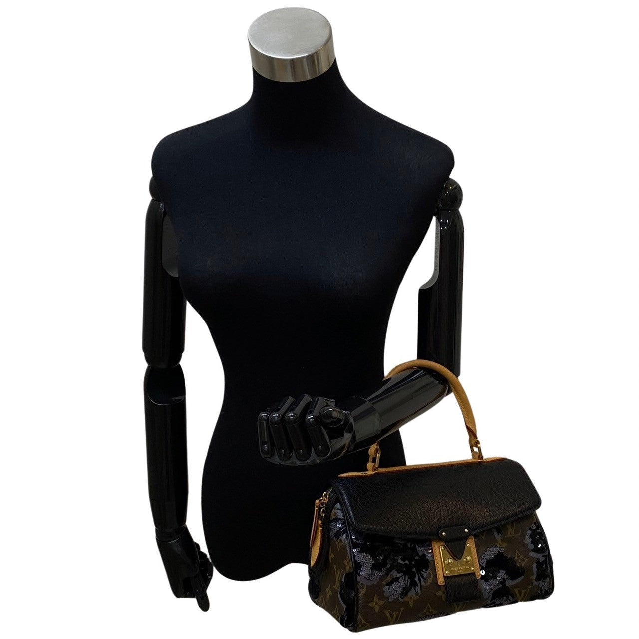 Louis Vuitton De Jais Carrousel Leather Handbag M40434 in Excellent condition