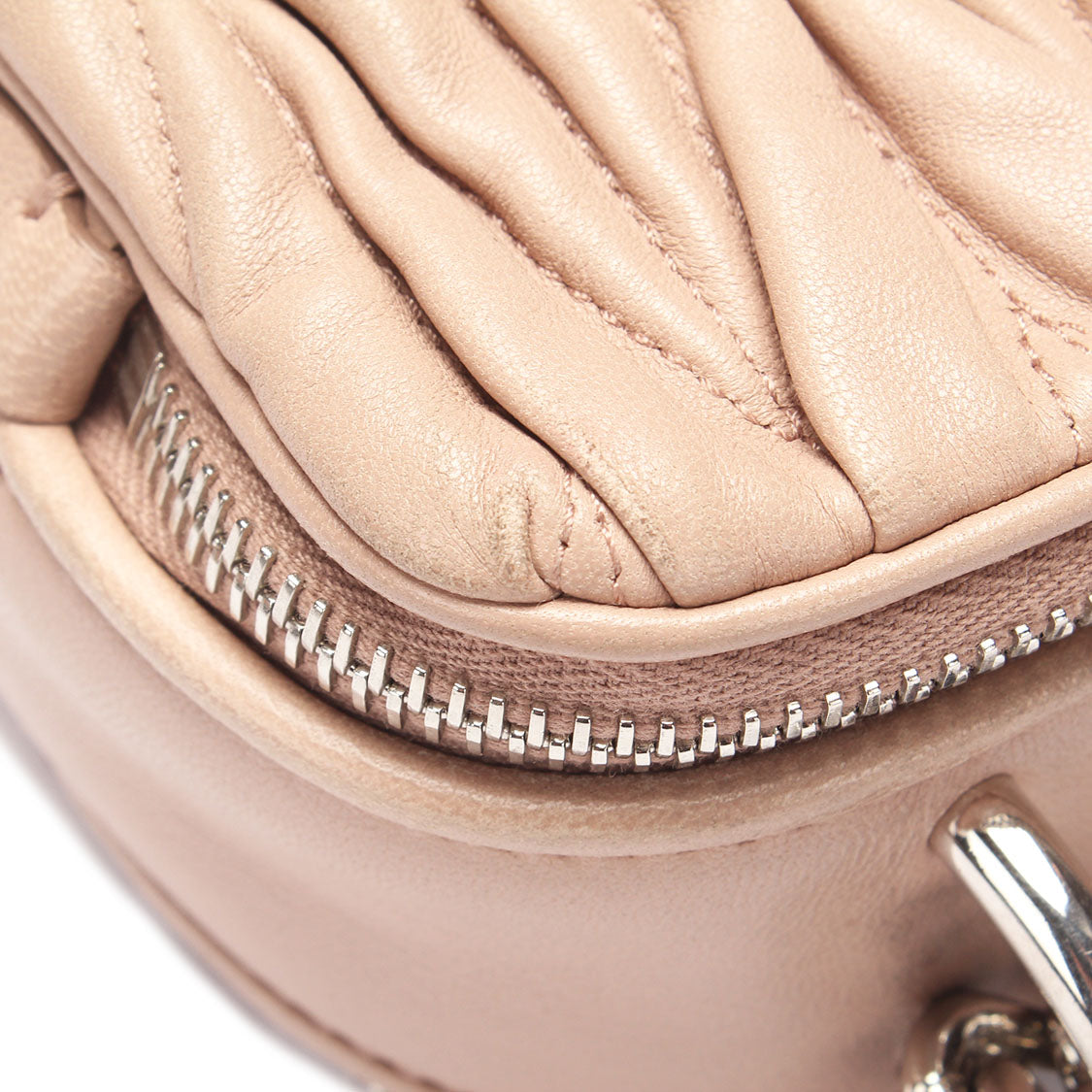 Metalsse Leather Camera Crossbody Bag