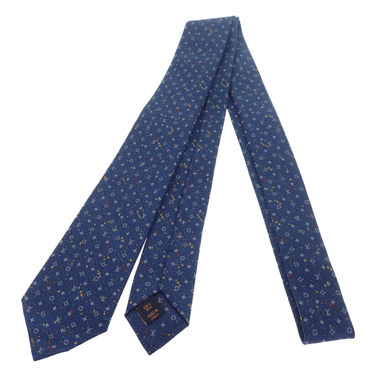 Louis Vuitton Monogram Cravat Canvas Necktie M73618 in Excellent condition