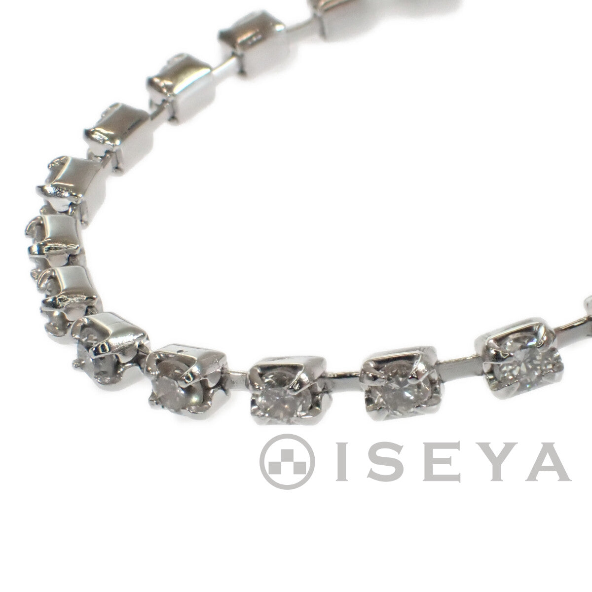 Unique Design D1.00ct Bracelet in PT850 Platinum with Diamonds for Women