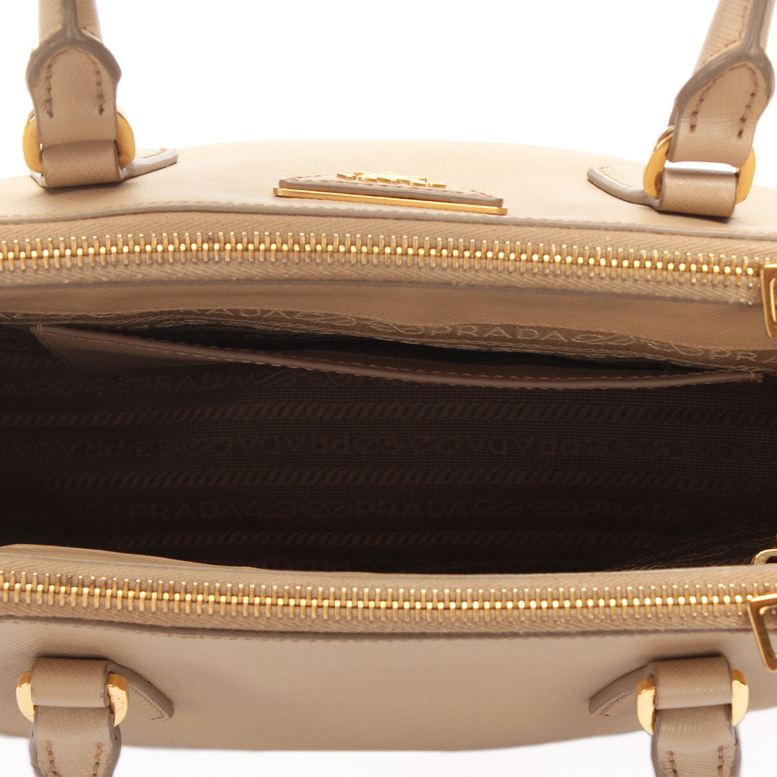 Saffiano Galleria Double Zip Handbag