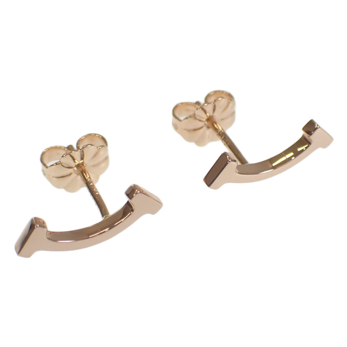 Tiffany & Co 18K T SMile Earrings  Metal Earrings in Excellent condition
