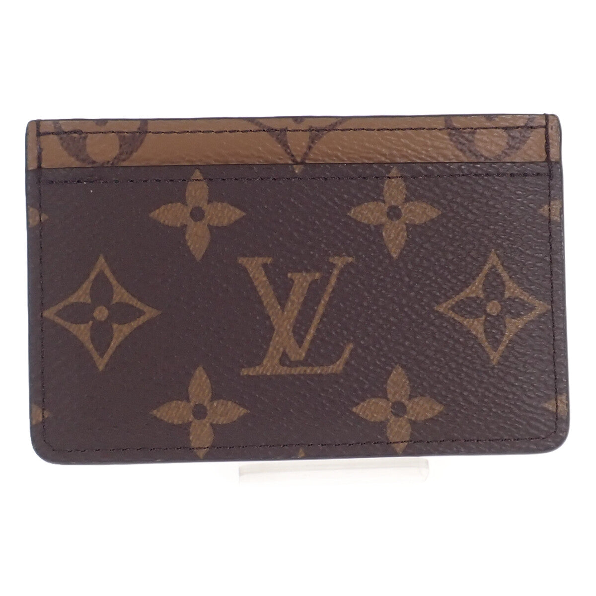 Louis Vuitton Porte Cartes Simple Canvas Card Case M61733 in Excellent condition