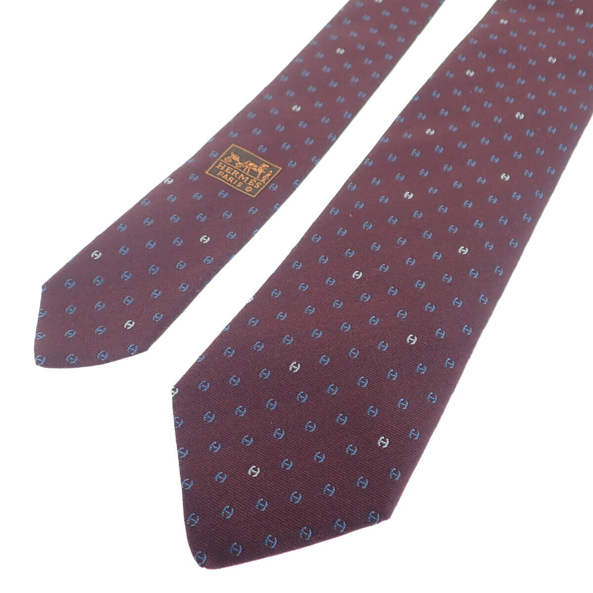 H Logo Silk Necktie H336111T