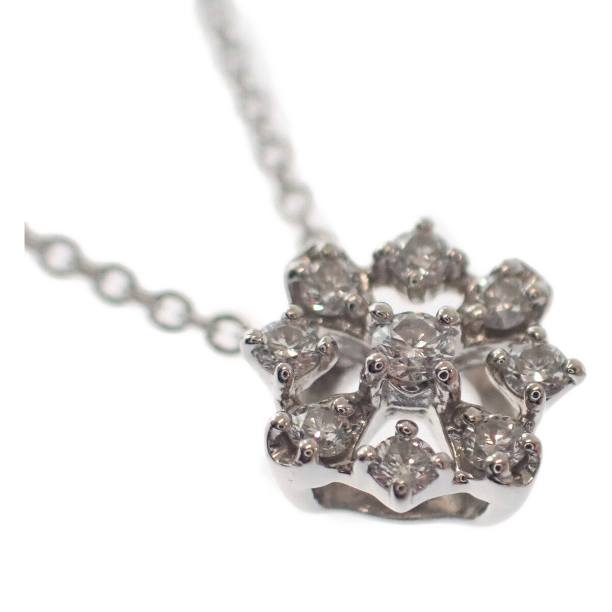 Ponte Vecchio Pt850 & Pt999 Platinum Necklace With Eternal Diamond, Women's Jewelry, Pre-Owned GL2121N001WDM9H