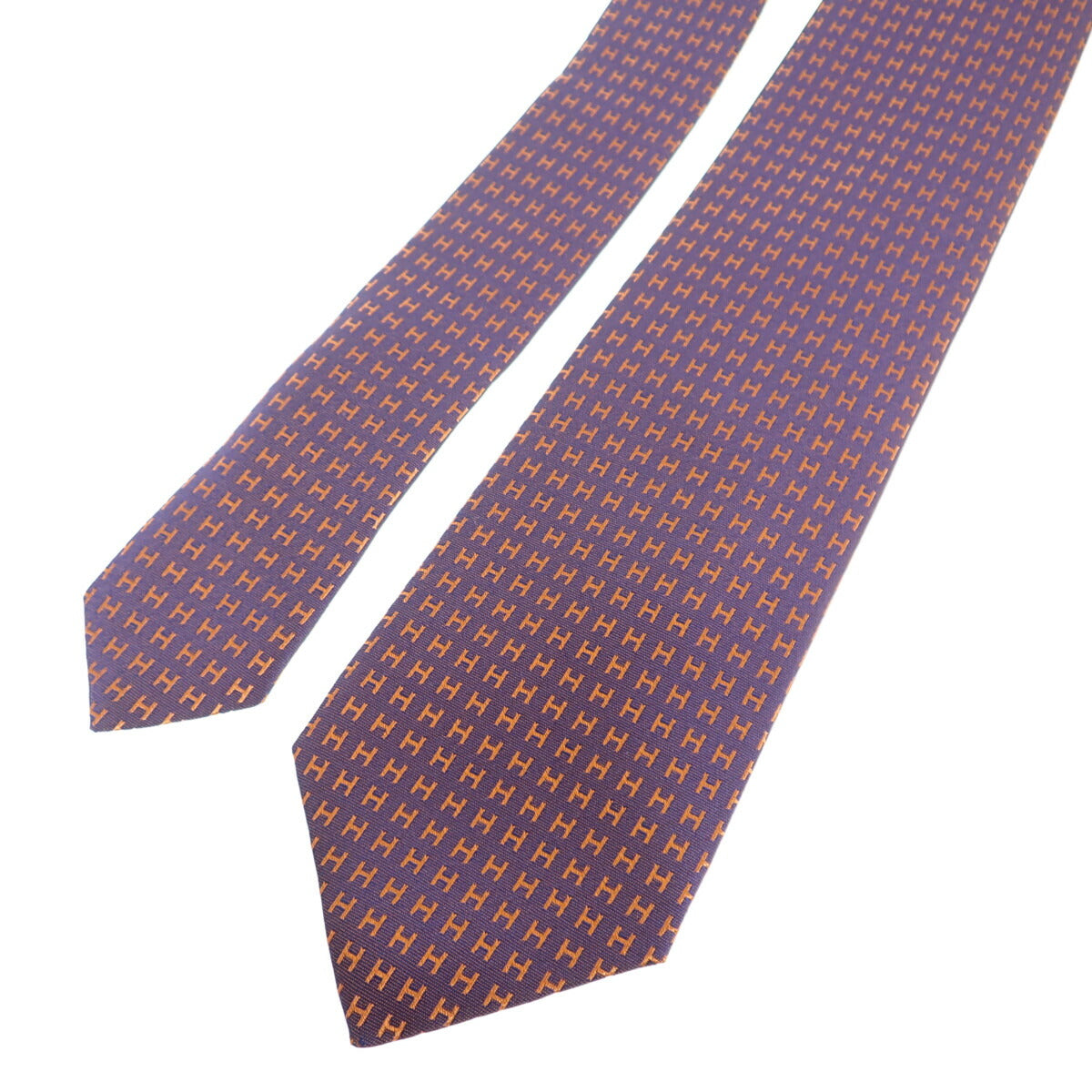 Faconnee H Silk Necktie H032288T 10