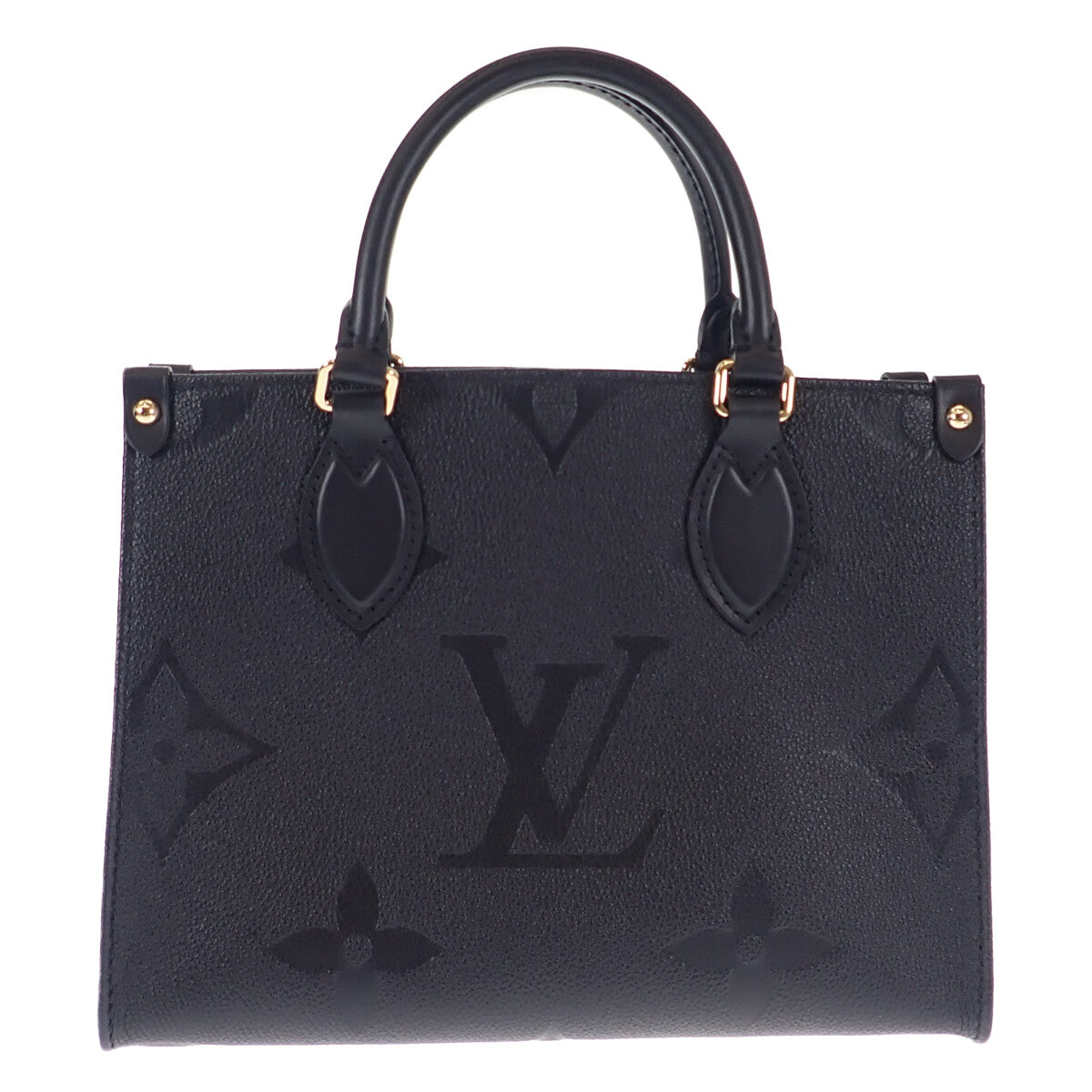 Louis Vuitton On the Go PM Leather Tote Bag M45653 in Excellent condition