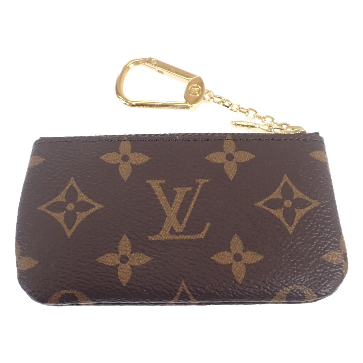 Louis Vuitton Pochette Cle Canvas Coin Case M62650 in Excellent condition