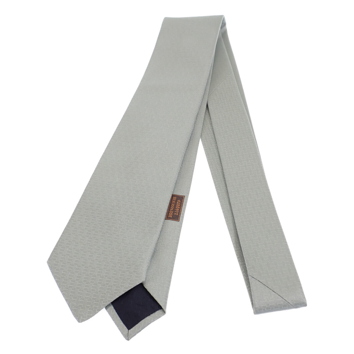 Hermes Faconnee Upside Down Tie Canvas Necktie H033805T 09 in Excellent condition