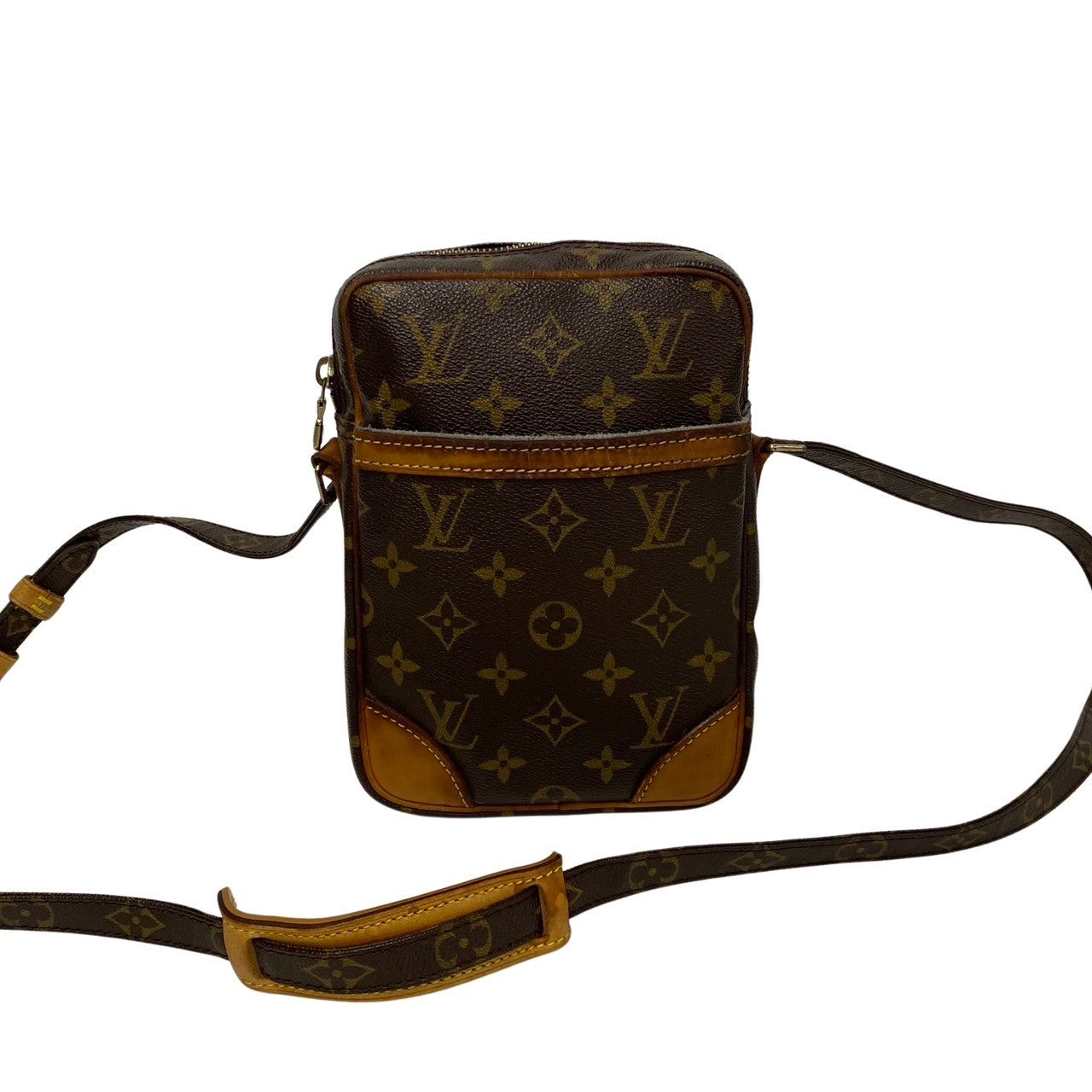 Louis Vuitton Danube Canvas Shoulder Bag M45266 in Fair condition