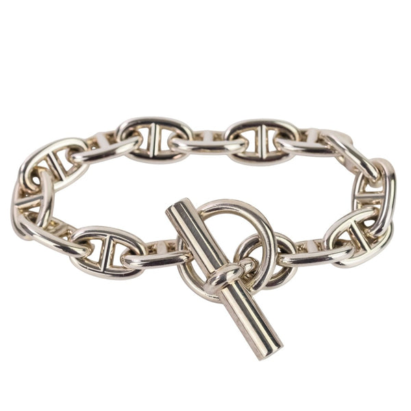 Hermès Chaîne d'Ancre MM Silver 925 Bracelet