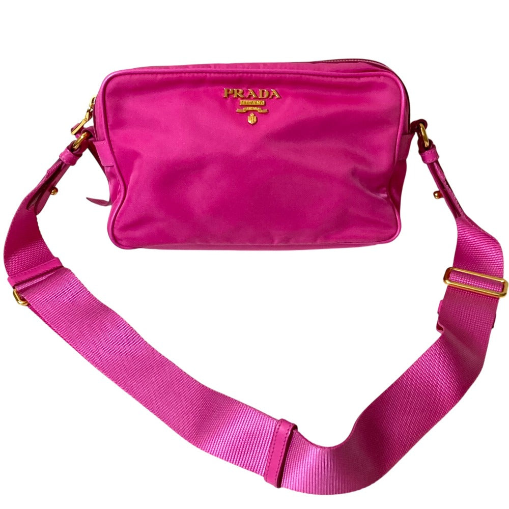 Prada Nylon Canvas Shoulder Bag