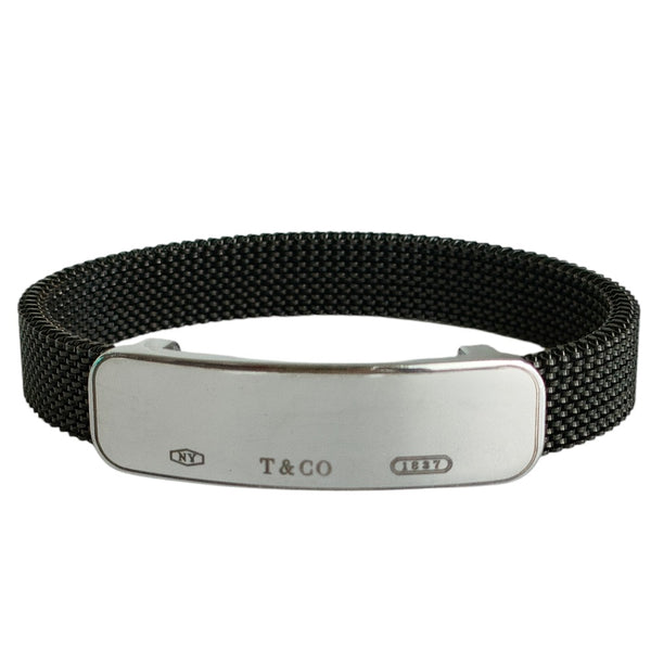 Tiffany&Co. Stainless Steel Mesh Bracelet