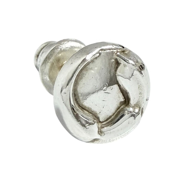 Lone Ones Flow Medallion Silver 14K Earring