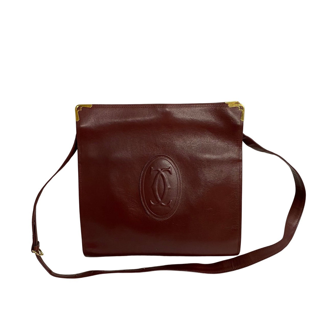 Cartier Must de Cartier Crossbody Bag  Leather Crossbody Bag