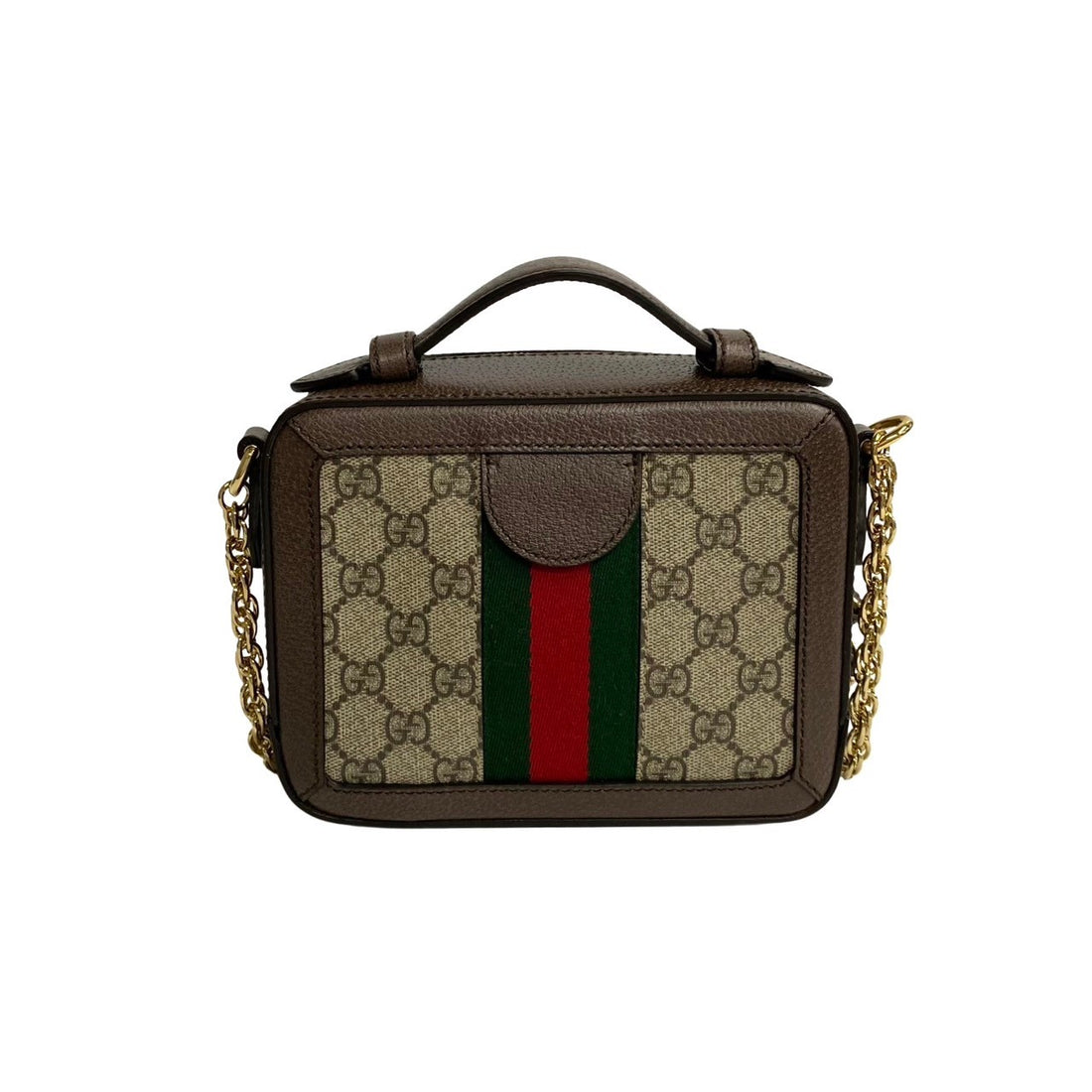 Gucci GG Supreme Ophidia Mini Crossbody Bag Canvas Crossbody Bag 602576 in Excellent Condition