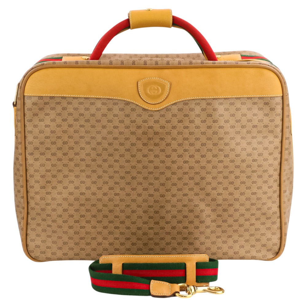 Gucci Micro GG travel boston bag