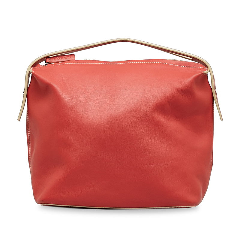 Loewe Leather Handbag Red