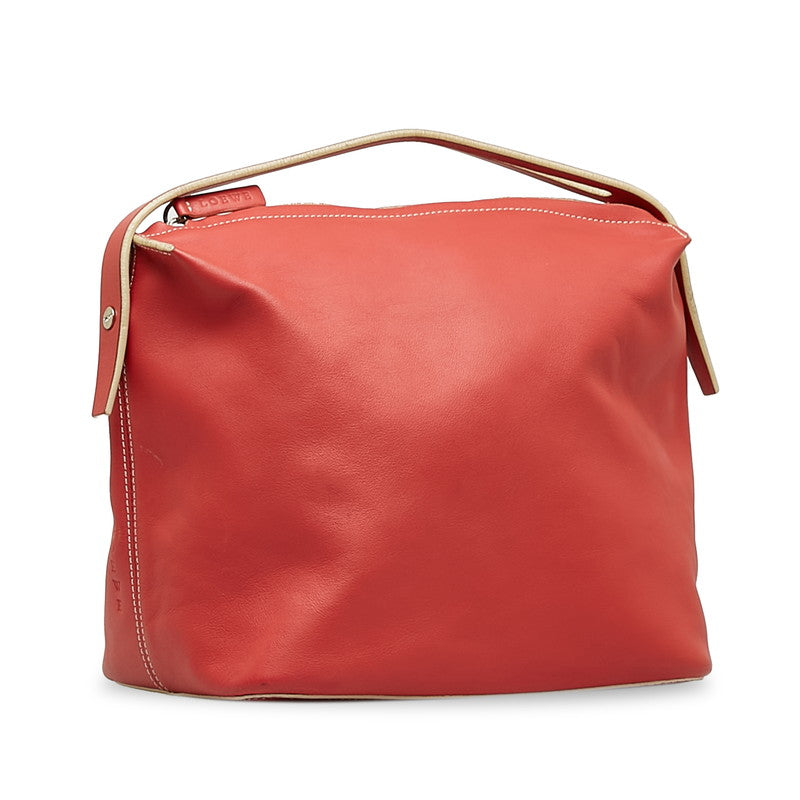 Loewe Leather Handbag Red