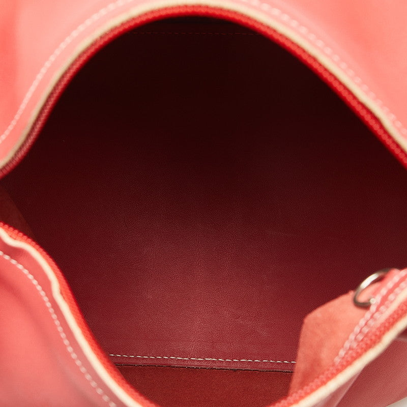 Loewe Leather Handbag Red in Very Good Condition